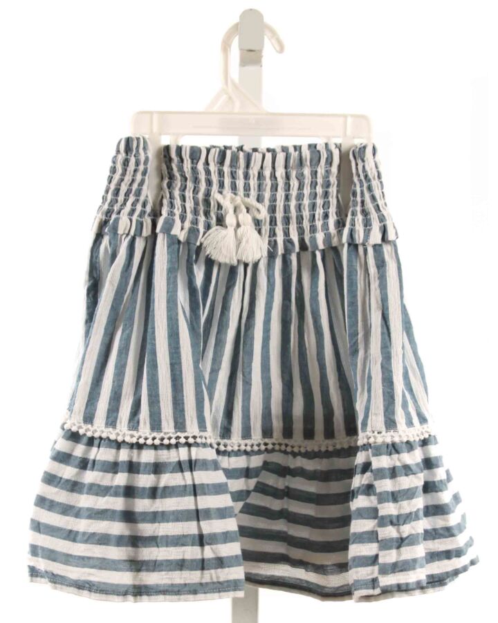 MAYORAL  CHAMBRAY  STRIPED  SKIRT