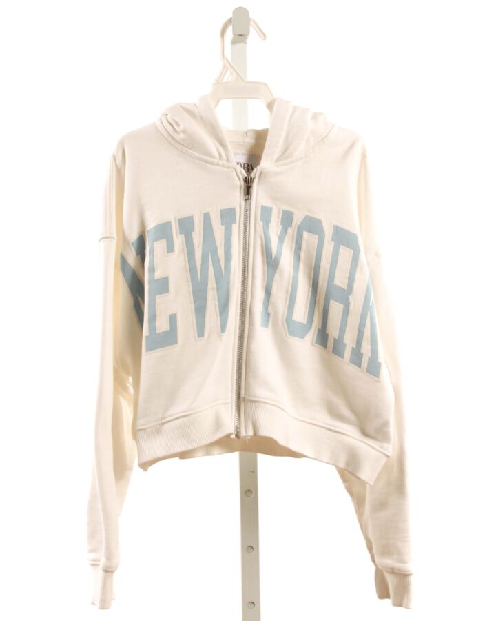 ZARA  WHITE  PRINT  OUTERWEAR