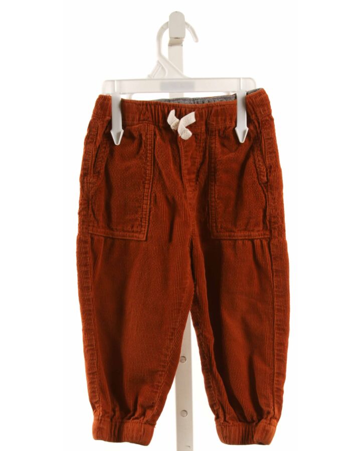 HANNA ANDERSSON  ORANGE CORDUROY   PANTS