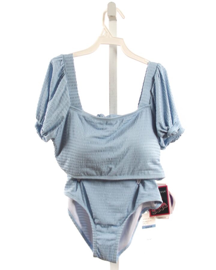 ANDY & EVAN  BLUE    2-PIECE SWIMSUIT