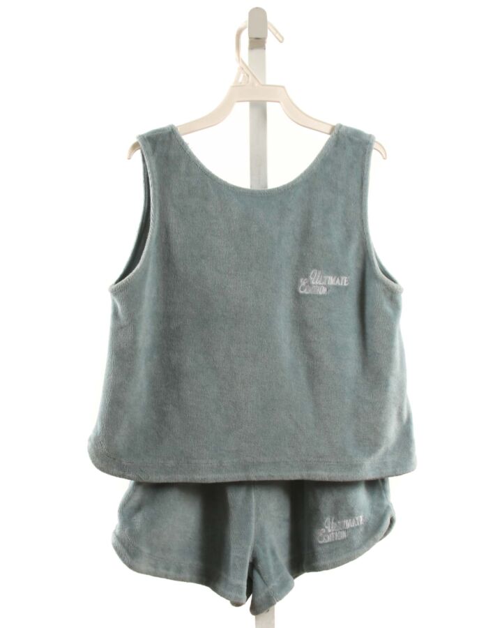 ZARA  BLUE TERRY CLOTH   2-PIECE OUTFIT