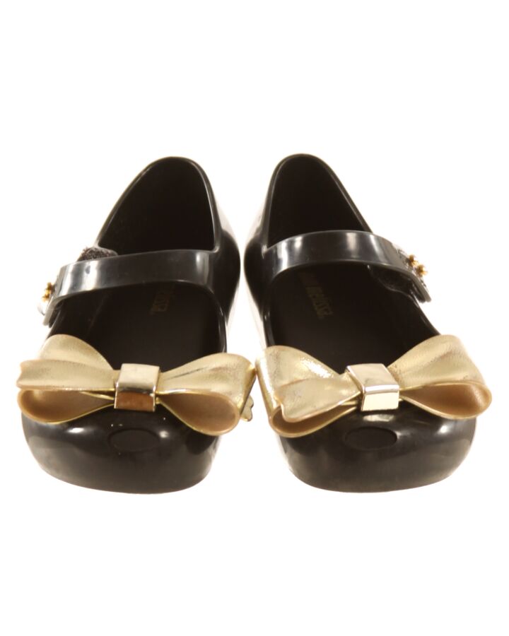 MINI MELISSA BLACK MARY JANES  *EUC SIZE TODDLER 9