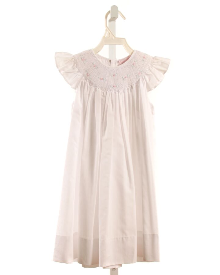 PETIT AMI  WHITE   SMOCKED DRESS