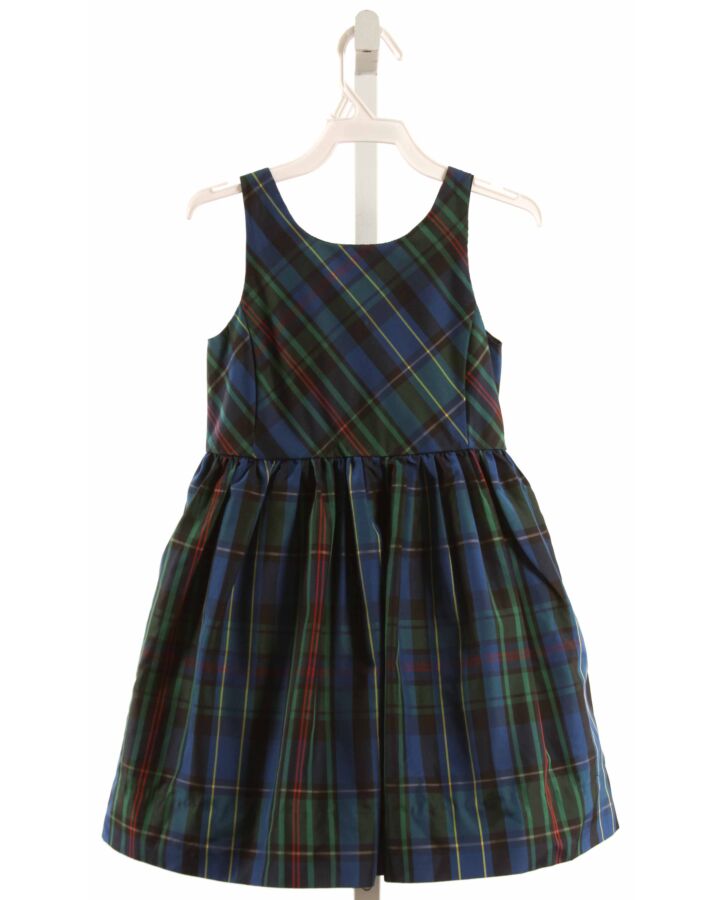 POLO BY RALPH LAUREN  MULTI-COLOR  PLAID  DRESS