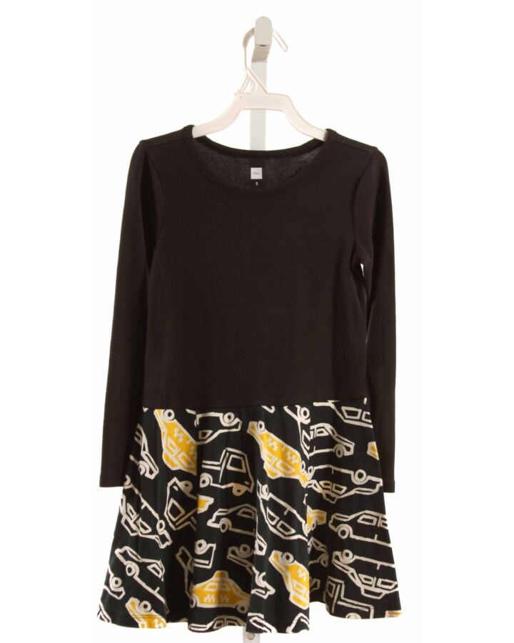 TEA  BLACK    KNIT DRESS