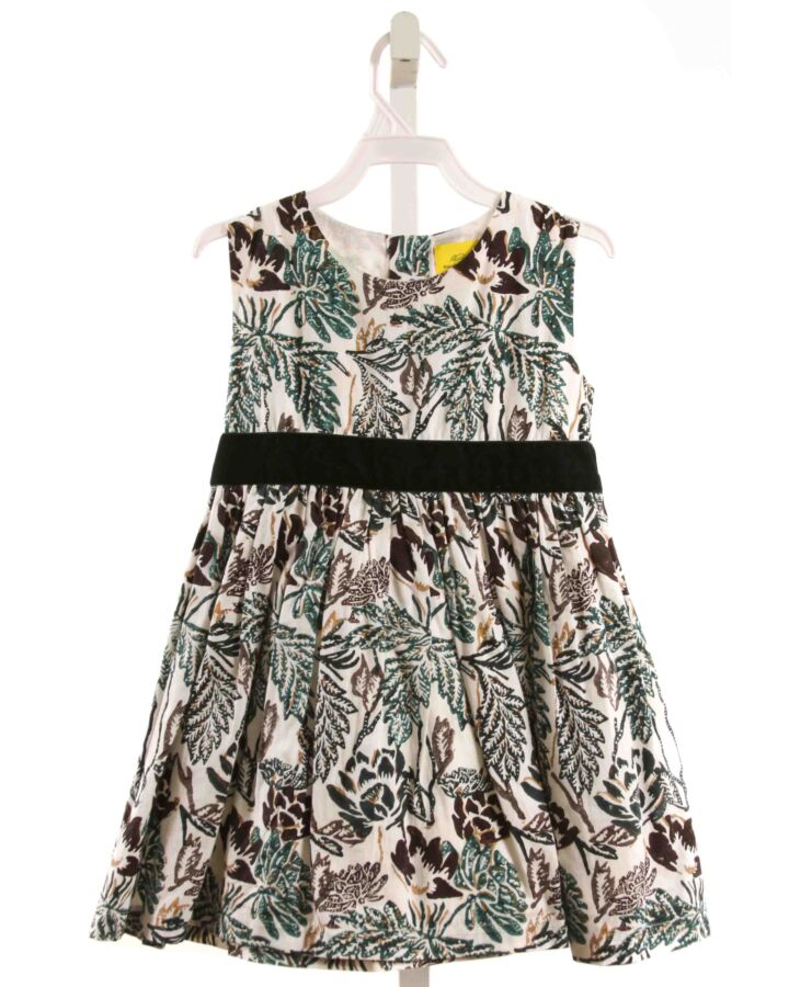 ROBERTA ROLLER RABBIT  GREEN  FLORAL  DRESS