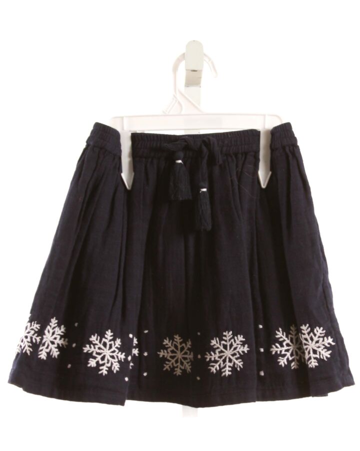 ROBERTA ROLLER RABBIT  NAVY   EMBROIDERED SKIRT