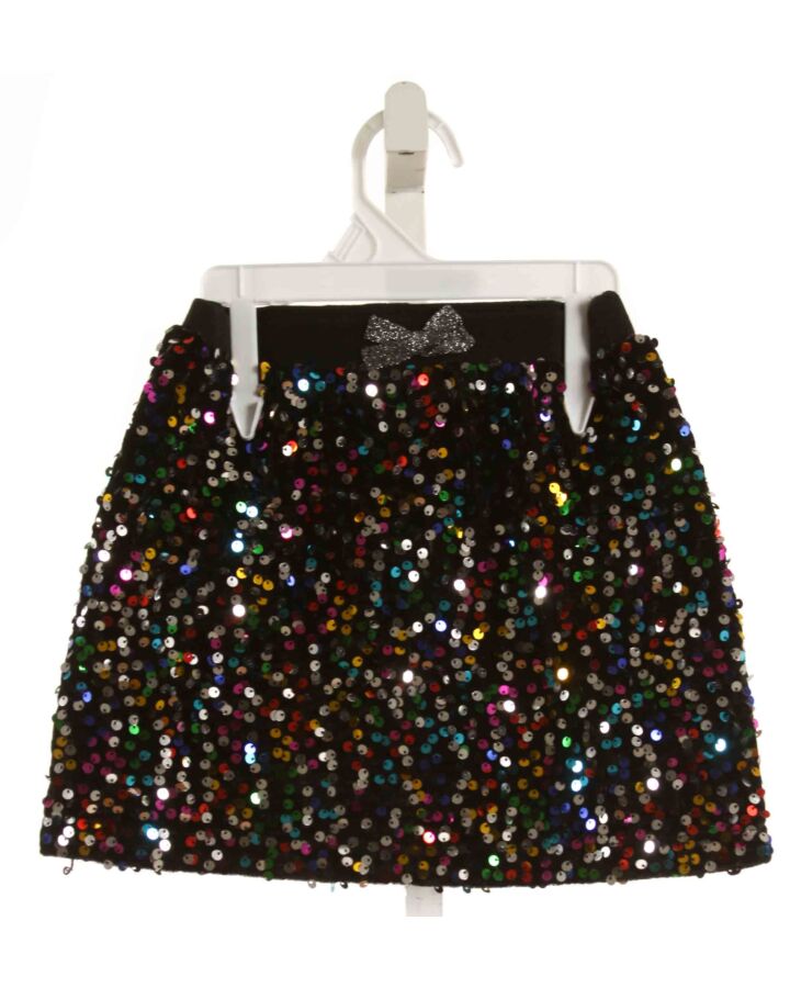 ROCKETS OF AWESOME  BLACK   SEQUINED SKIRT