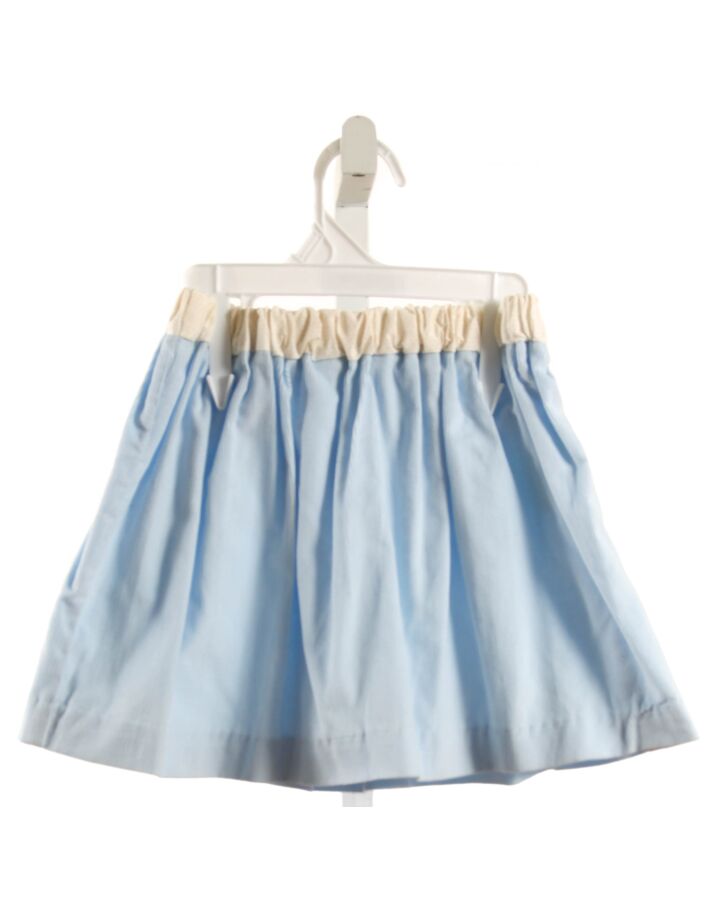 ALICE KATHLEEN  LT BLUE CORDUROY   SKIRT