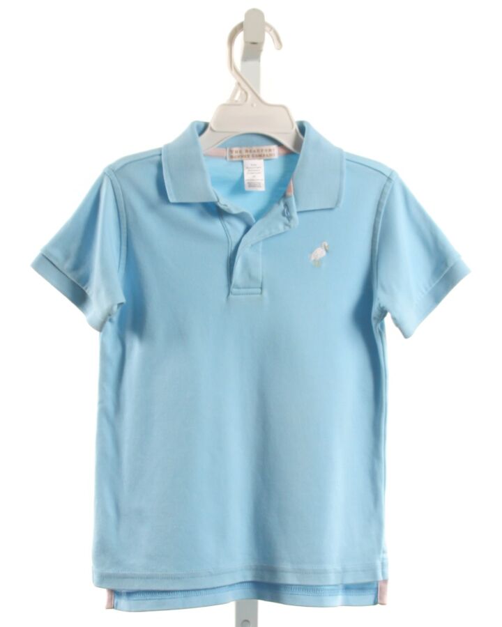 THE BEAUFORT BONNET COMPANY  AQUA    KNIT SS SHIRT