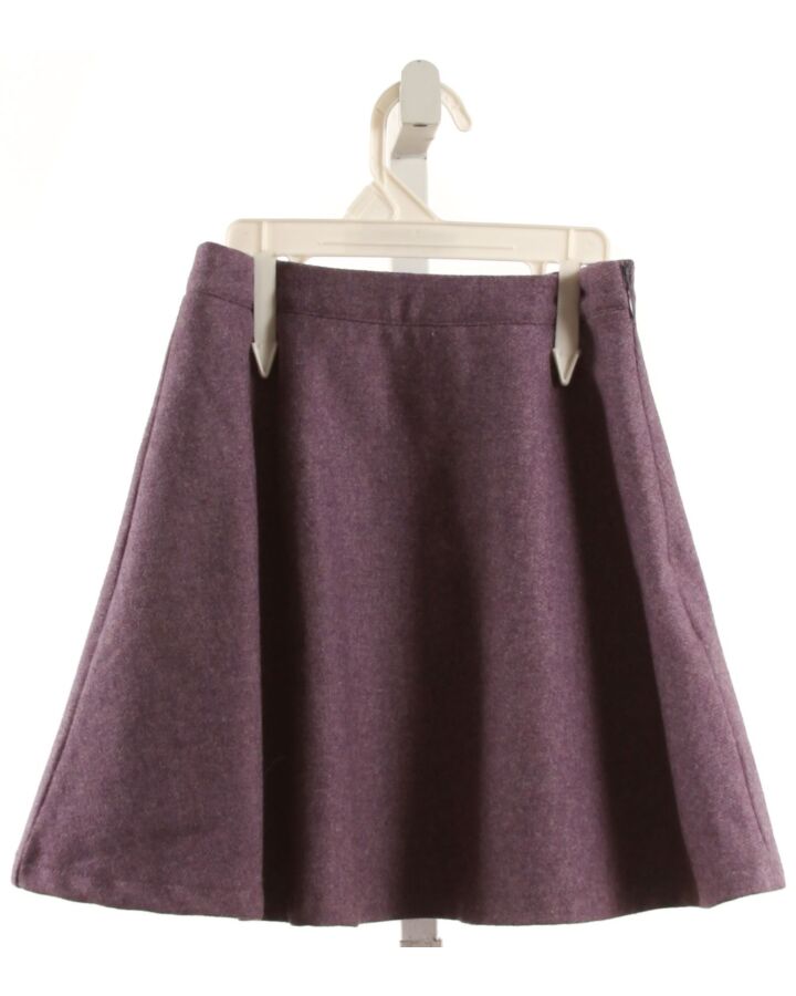 LITTLE ENGLISH  PURPLE WOOL   SKIRT