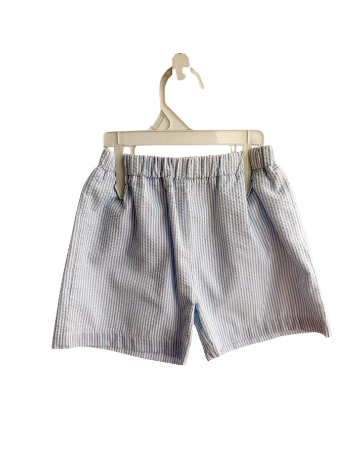 THE BEAUFORT BONNET COMPANY  LT BLUE SEERSUCKER STRIPED  SHORTS