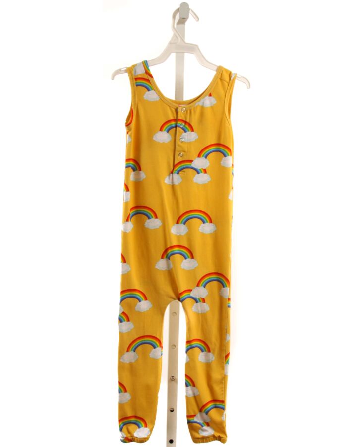 ROMEY LOVES LULU  YELLOW  PRINT  KNIT ROMPER