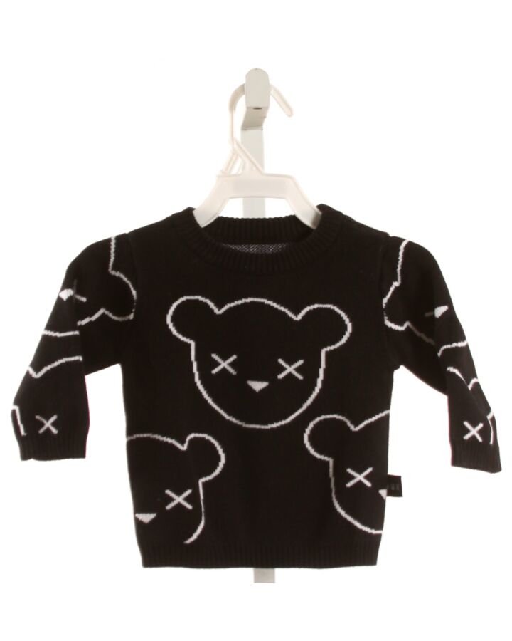 HUXBABY  BLACK    SWEATER