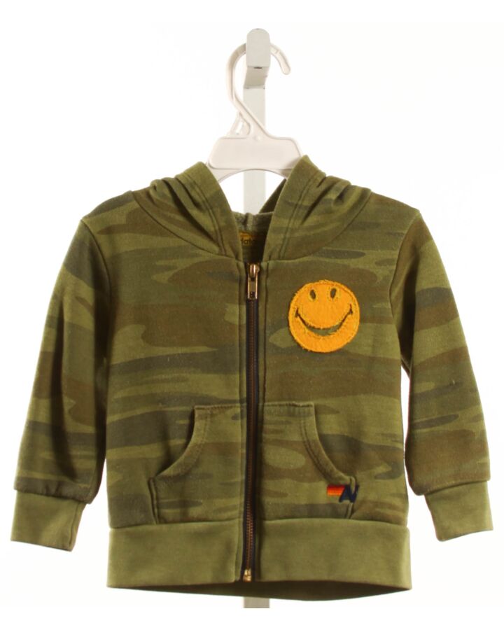 AVIATOR NATION  FOREST GREEN   APPLIQUED OUTERWEAR