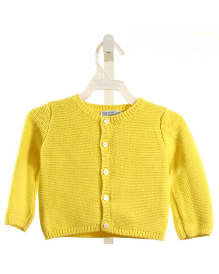 JACADI  BRIGHT YELLOW    CARDIGAN