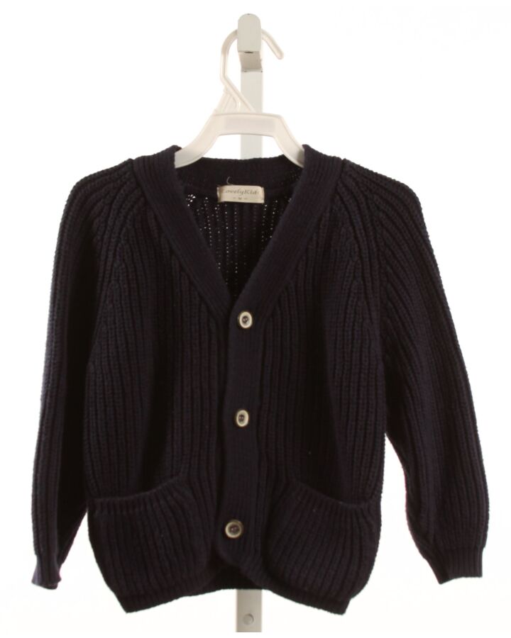 LOVELY KIDS  NAVY    CARDIGAN