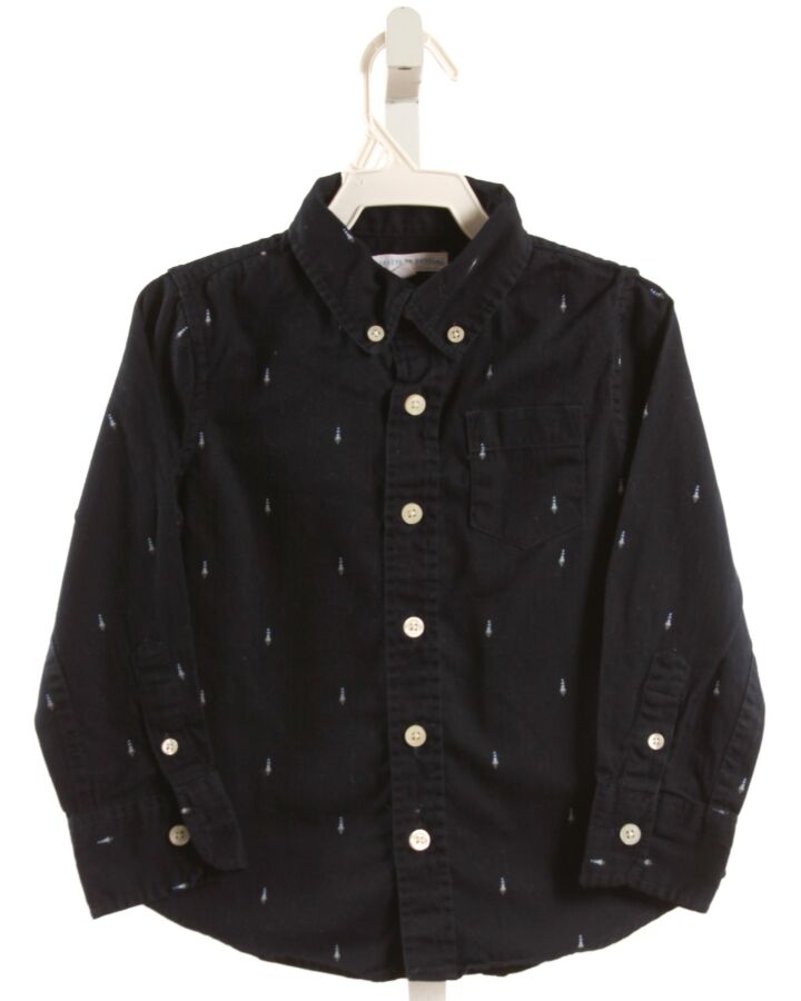 ROCKETS OF AWESOME  NAVY    DRESS SHIRT