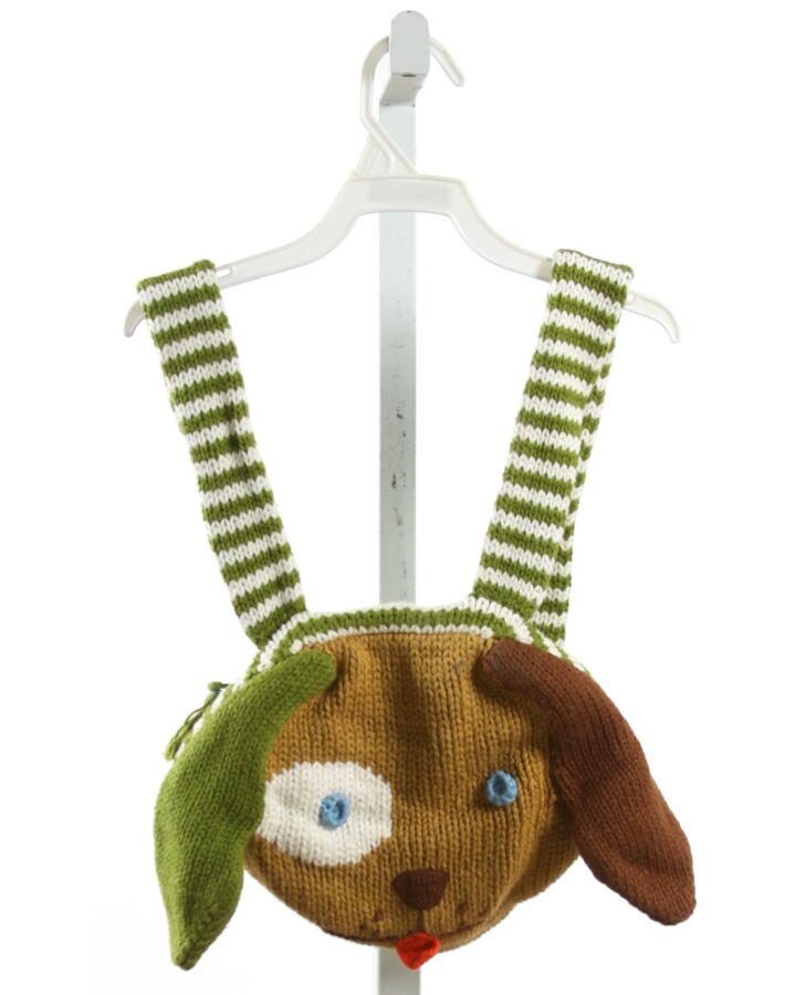 BLABLA KIDS  BROWN KNIT   BAG