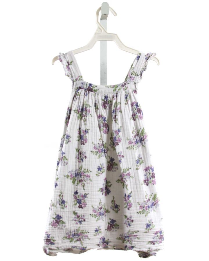 ANGEL DEAR  PURPLE  FLORAL  DRESS