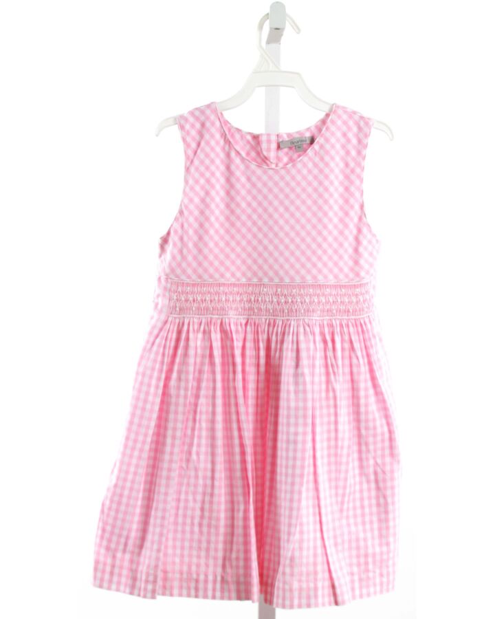 FLEURISSE  PINK  GINGHAM  DRESS