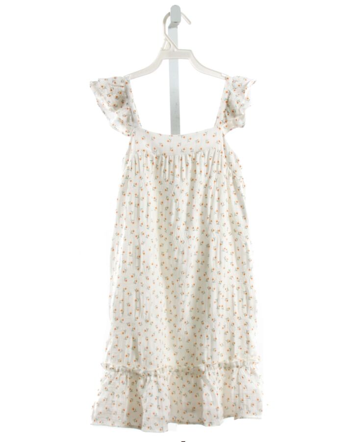 HAYDEN GIRLS  WHITE  FLORAL  DRESS