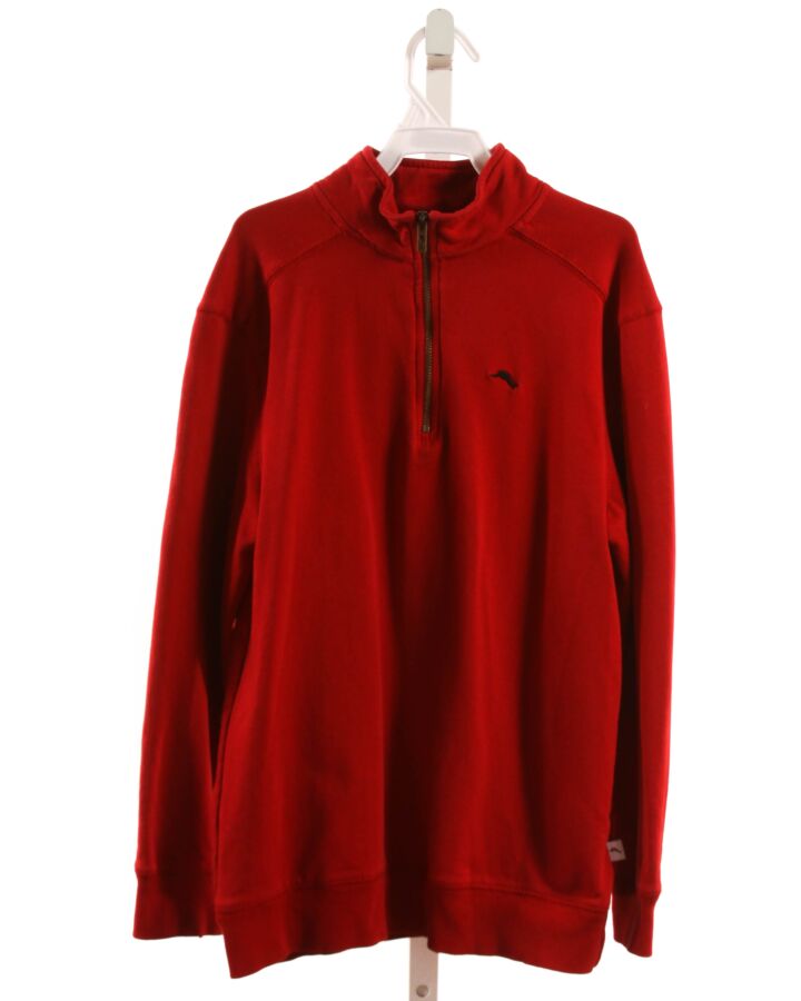 TOMMY BAHAMA  RED KNIT   PULLOVER