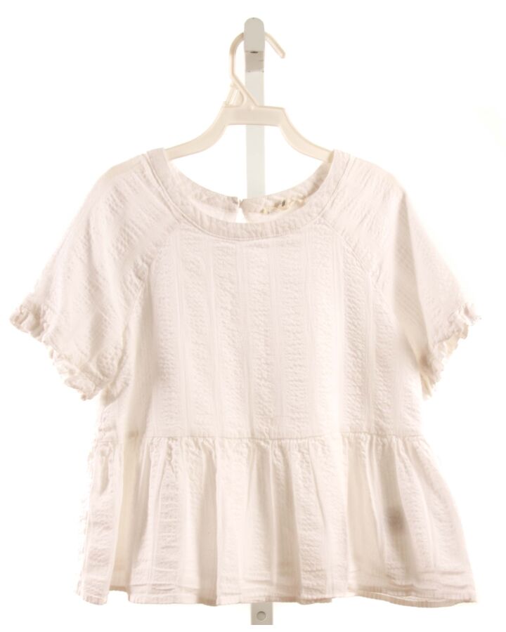 COPPER KEY  WHITE SEERSUCKER   SHIRT-SS