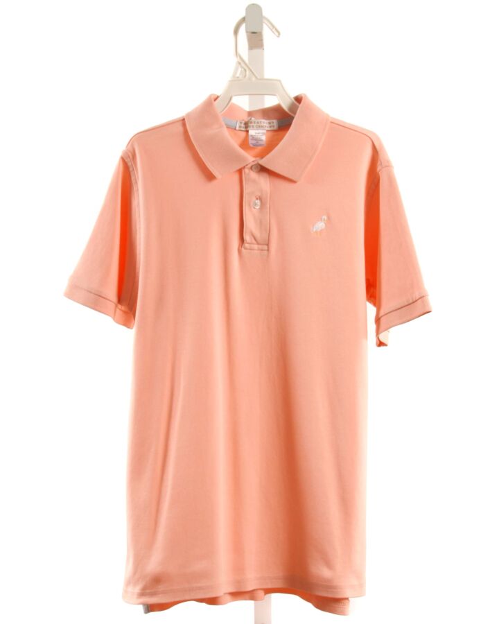 THE BEAUFORT BONNET COMPANY  LT PINK    KNIT SS SHIRT