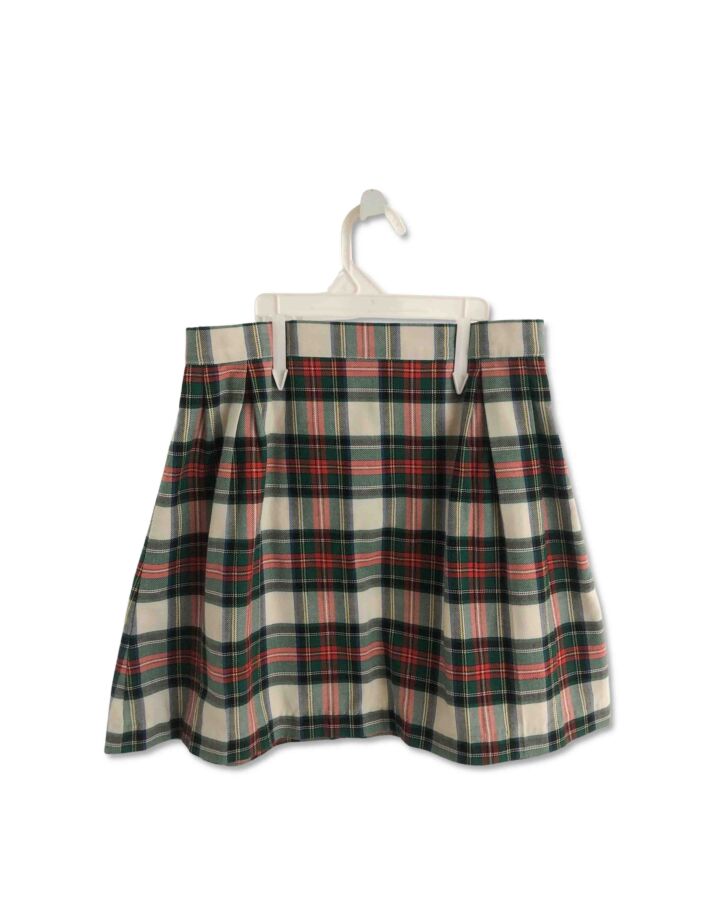 THE BEAUFORT BONNET COMPANY  GREEN  PLAID  SKIRT