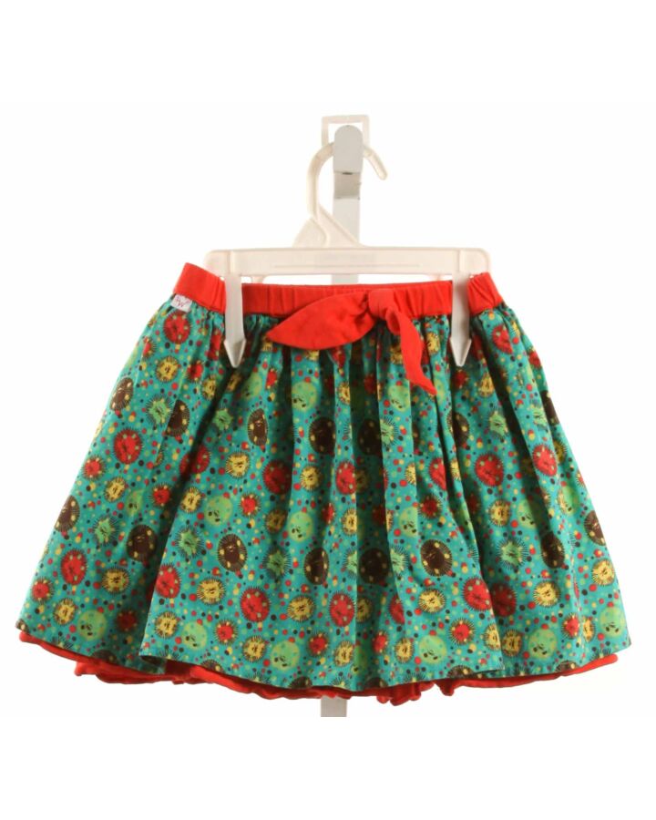 AMERICAN GIRL  GREEN  PRINT  SKIRT