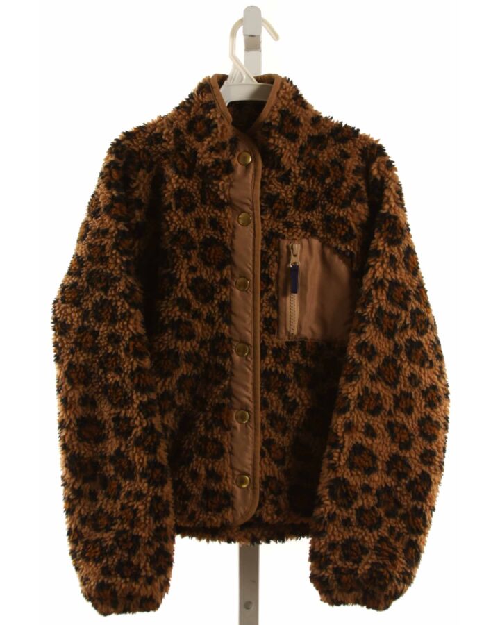 CREWCUTS  BROWN FLEECE   OUTERWEAR