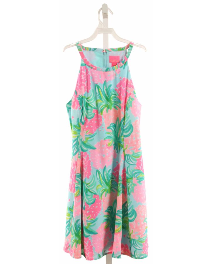 LILLY PULITZER  PINK  FLORAL  DRESS