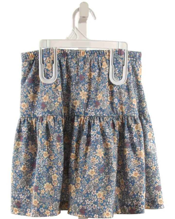 BISBY BY LITTLE ENGLISH  BLUE  FLORAL  SKORT