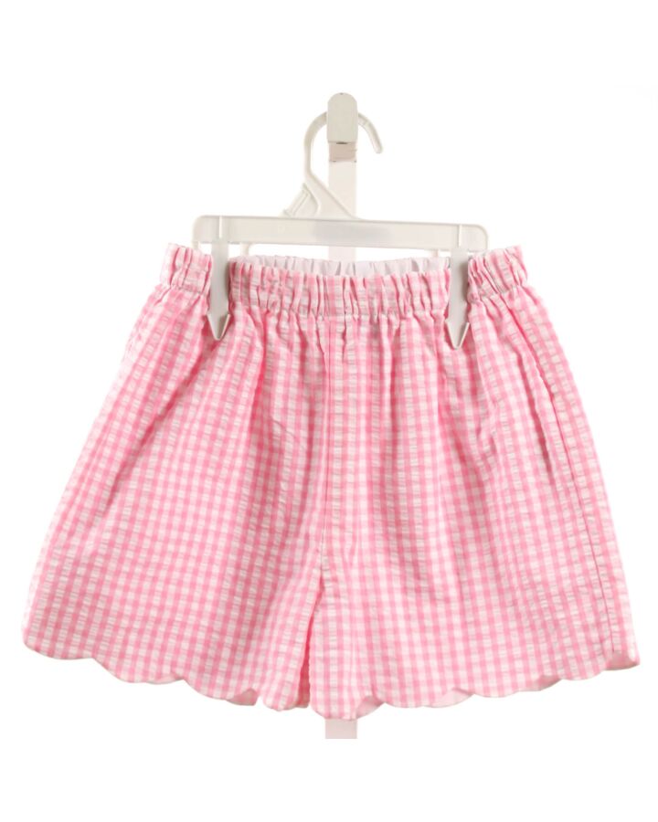 LITTLE ENGLISH  PINK SEERSUCKER GINGHAM  SHORTS