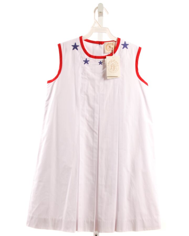 THE BEAUFORT BONNET COMPANY  WHITE   EMBROIDERED DRESS