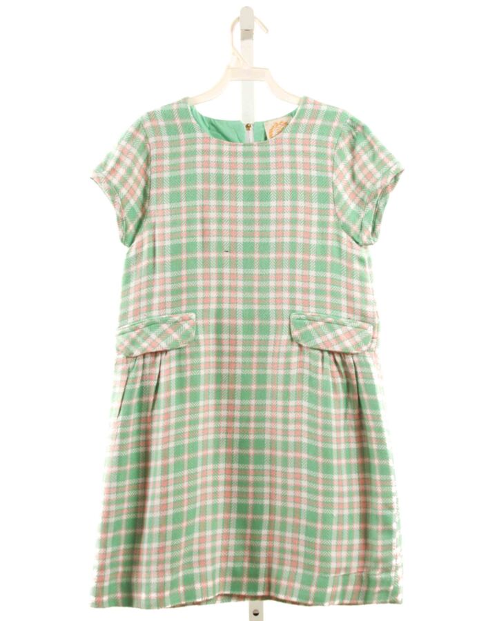 THE BEAUFORT BONNET COMPANY  MINT  PLAID  DRESS