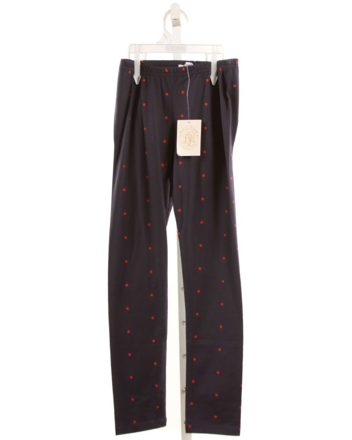 THE BEAUFORT BONNET COMPANY  NAVY  POLKA DOT  LEGGINGS