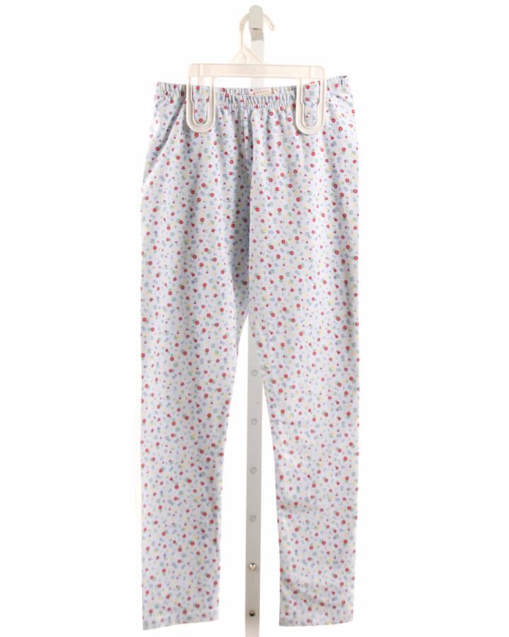 THE BEAUFORT BONNET COMPANY  LT BLUE  FLORAL  LEGGINGS