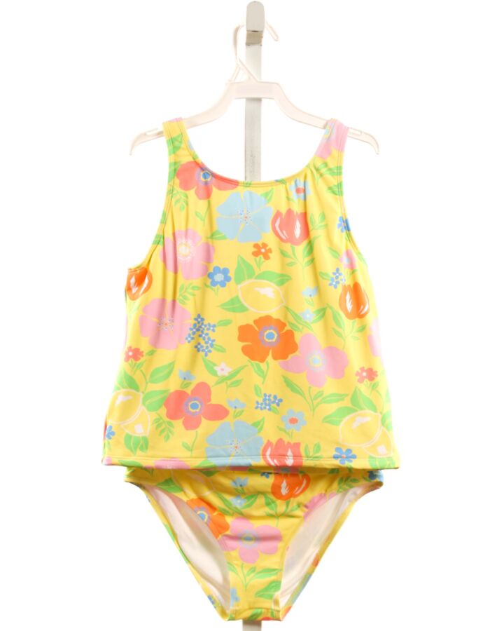 THE BEAUFORT BONNET COMPANY  YELLOW  FLORAL  2-PIECE SWIMSUIT
