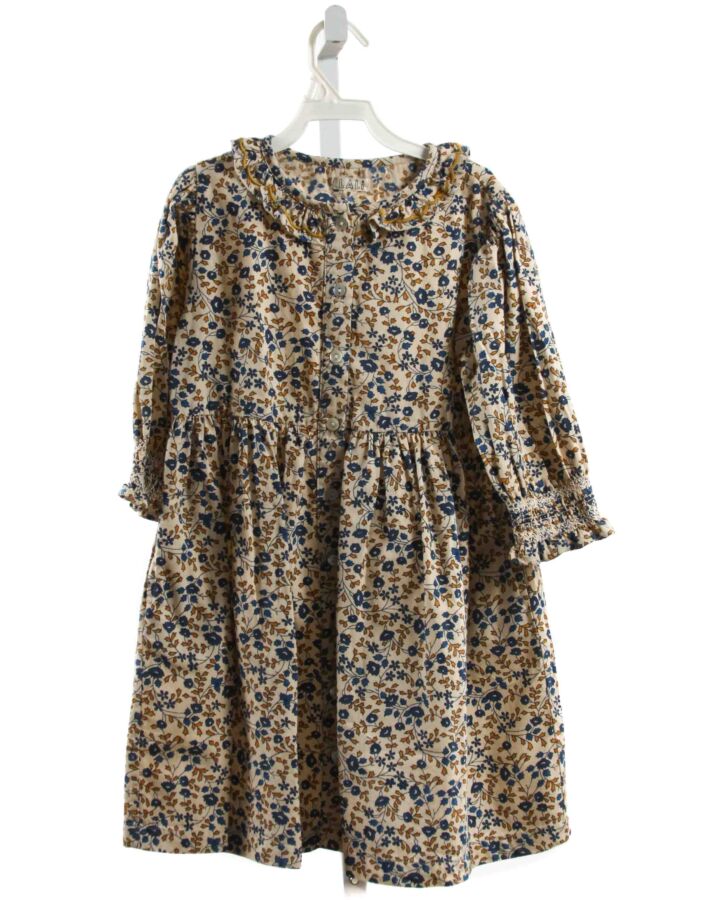 LALI  BLUE  FLORAL  DRESS