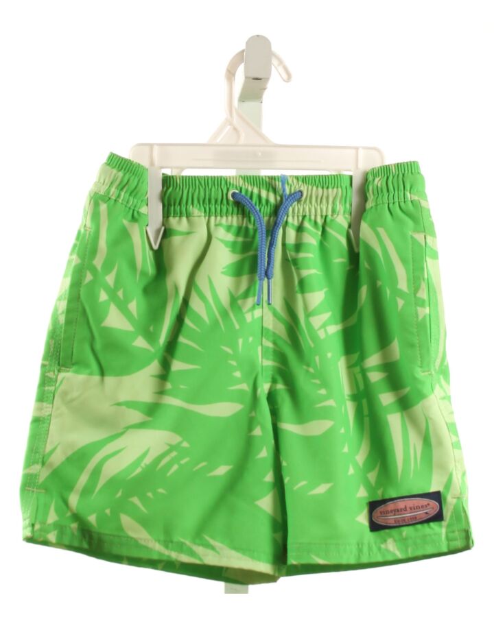 VINEYARD VINES  LIME GREEN    SWIM TRUNKS