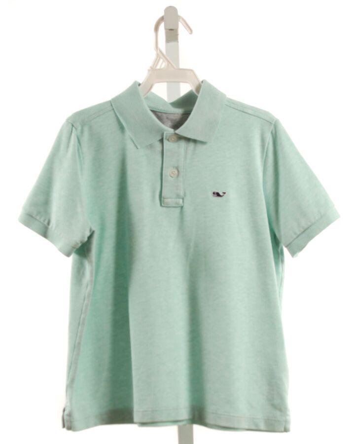 VINEYARD VINES  MINT    KNIT SS SHIRT