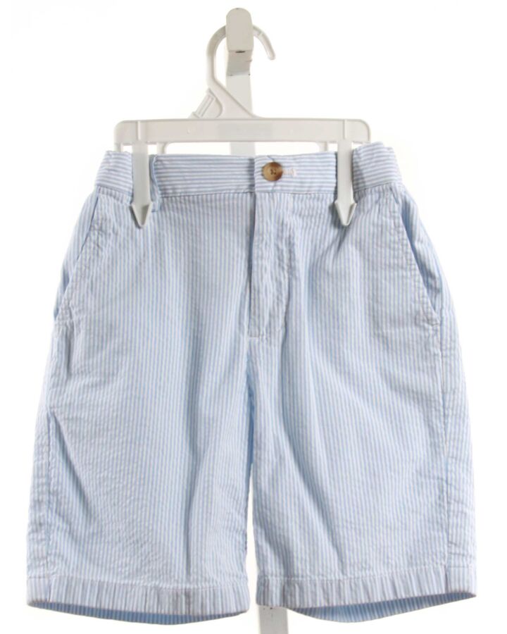 VINEYARD VINES  LT BLUE SEERSUCKER STRIPED  SHORTS