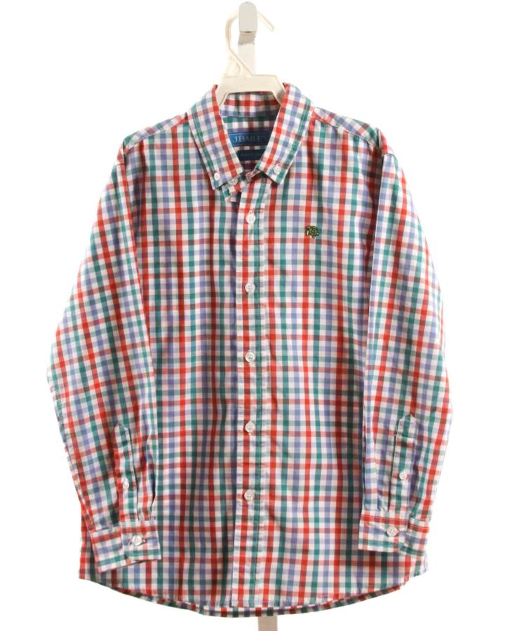 J. BAILEY  MULTI-COLOR  PLAID  DRESS SHIRT