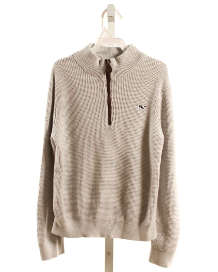 VINEYARD VINES  GRAY    PULLOVER