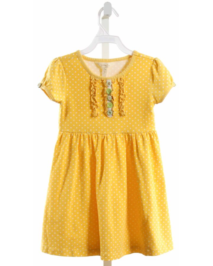 MATILDA JANE  YELLOW  POLKA DOT  KNIT DRESS