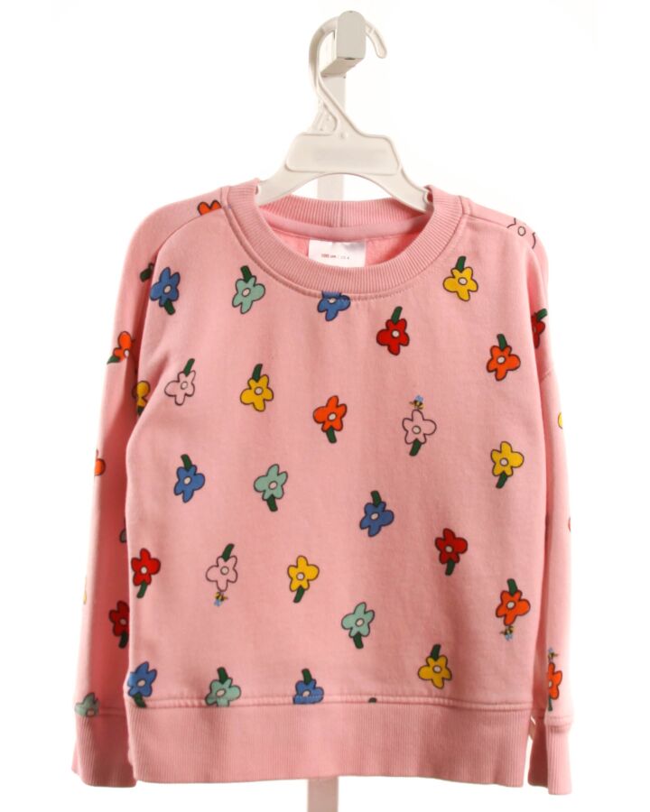 HANNA ANDERSSON  PINK  FLORAL  PULLOVER