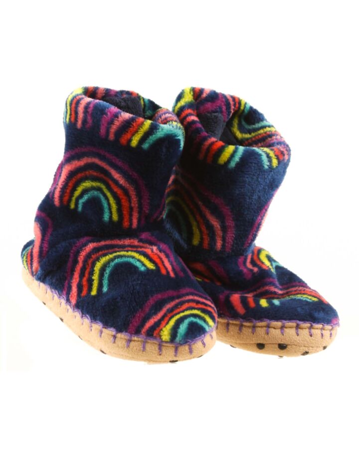 HATLEY BLUE SLIPPERS *SIZE XL (1-2)  *EUC SIZE CHILD 1