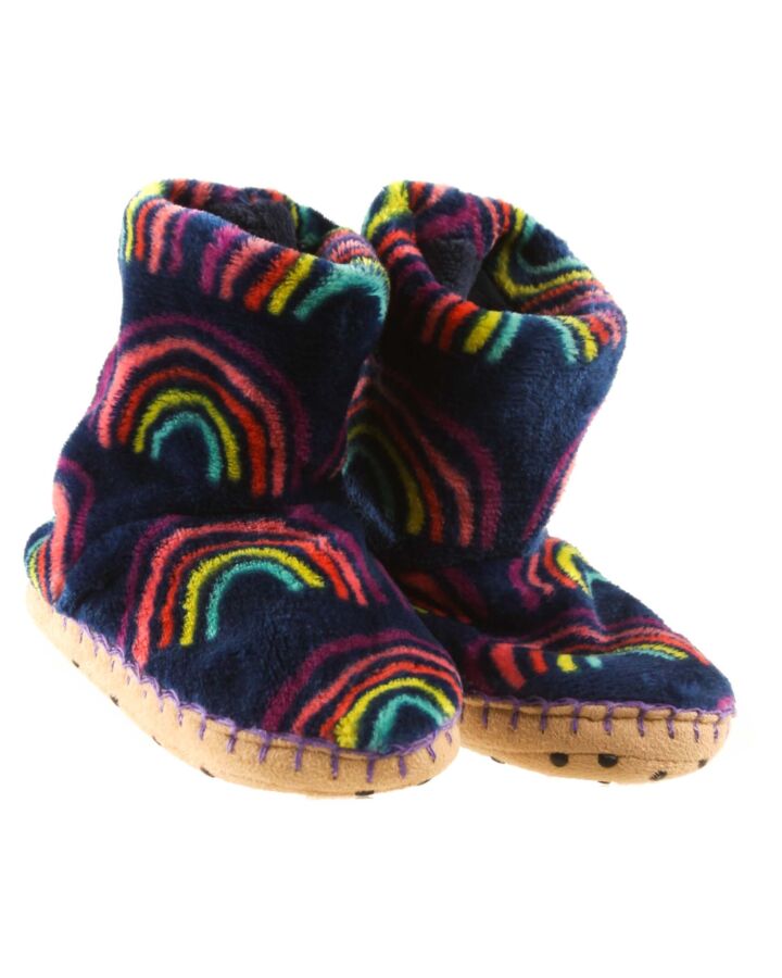 HATLEY BLUE SLIPPERS *SIZE M (8-10) *EUC SIZE TODDLER 8